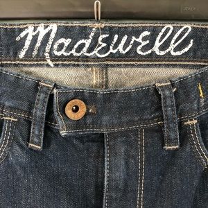 Madewell straight leg jeans